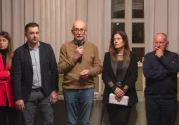 L'intervento del sindaco Ezio Donadio